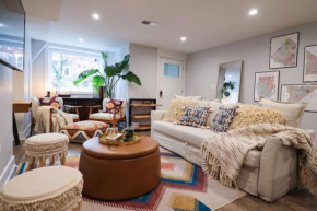 English Basement in Renovated 110 yo Row Home